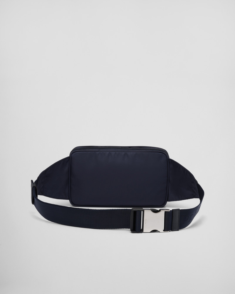 Re-Nylon and Saffiano leather belt bag 4