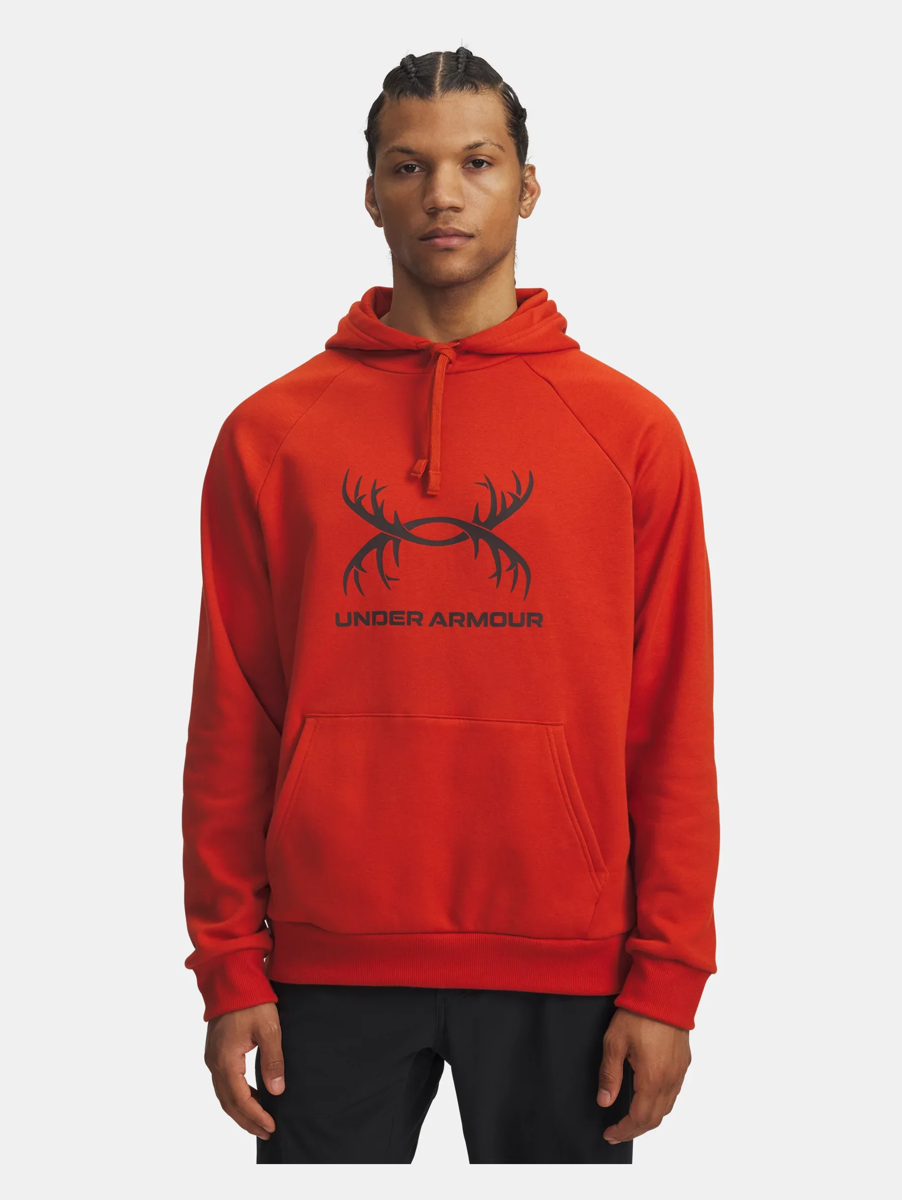 UA Rival Fleece Antler Hoodie - 1