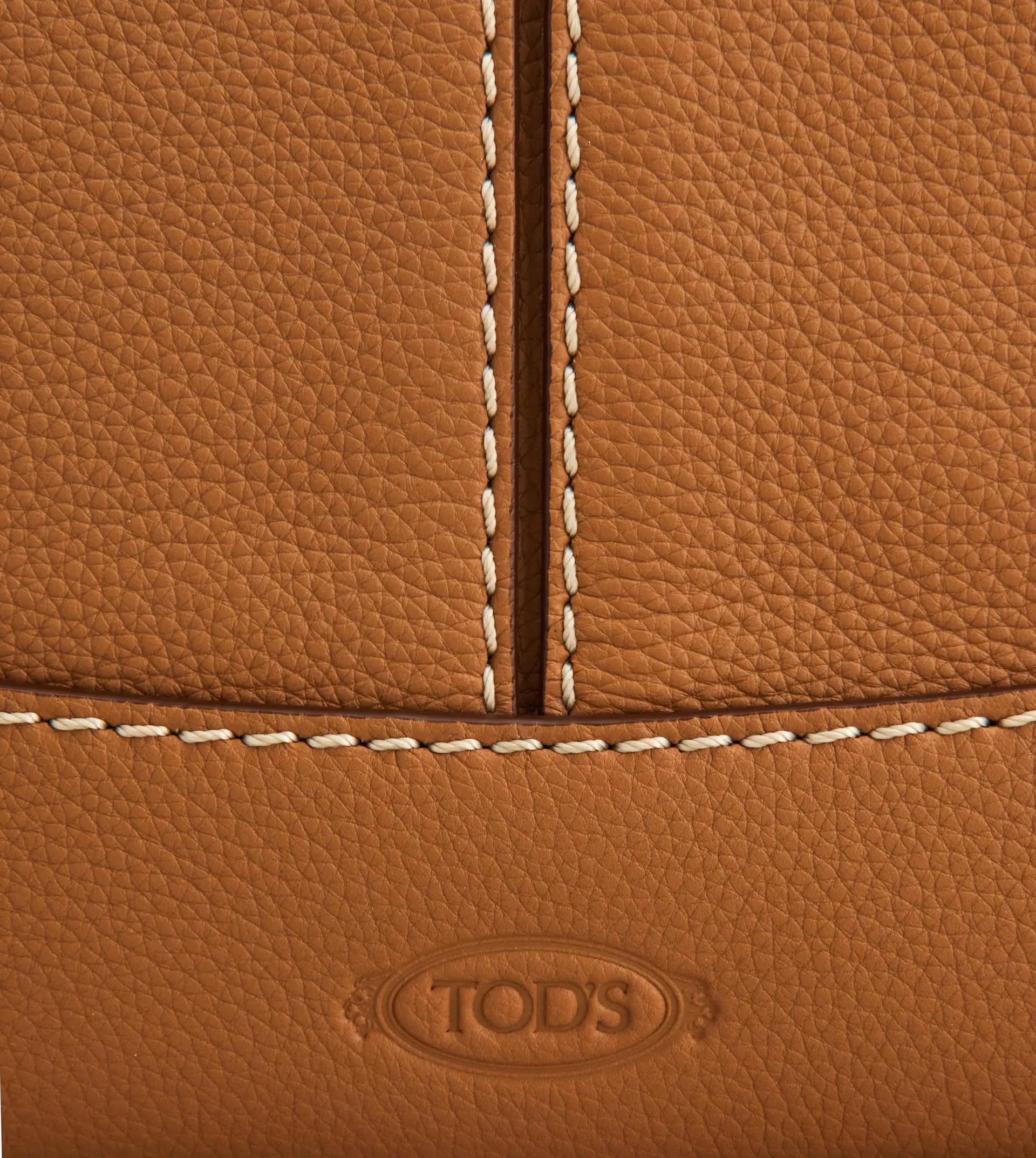 TOD'S SHIRT HOBO BAG  LARGE - BROWN - 5