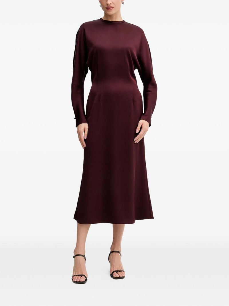 long-sleeve midi dress 1
