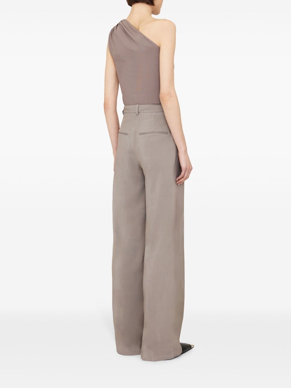 Camila one-shoulder ribbed top - 3