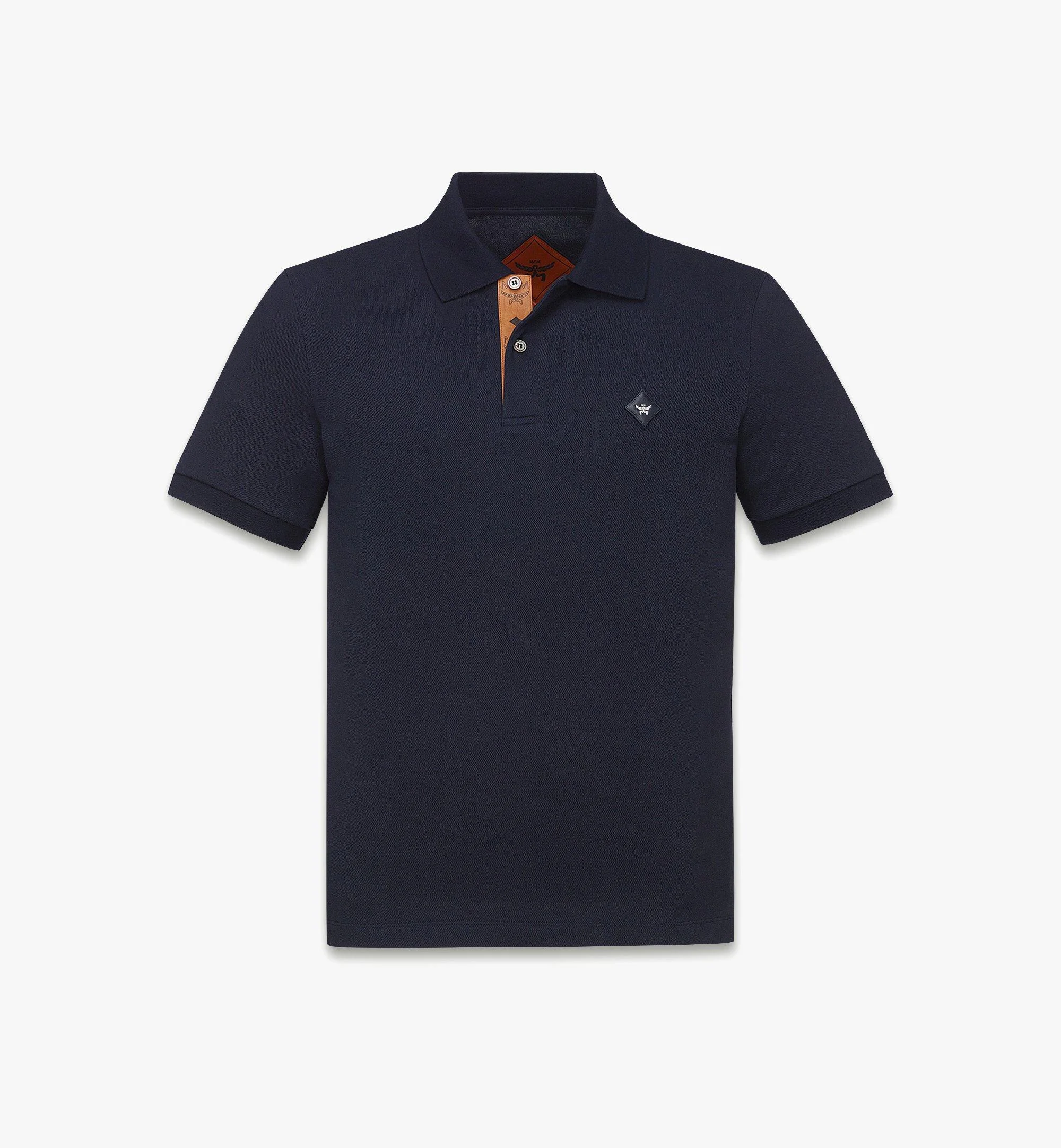 Diamond Patch Piqué Polo - 1
