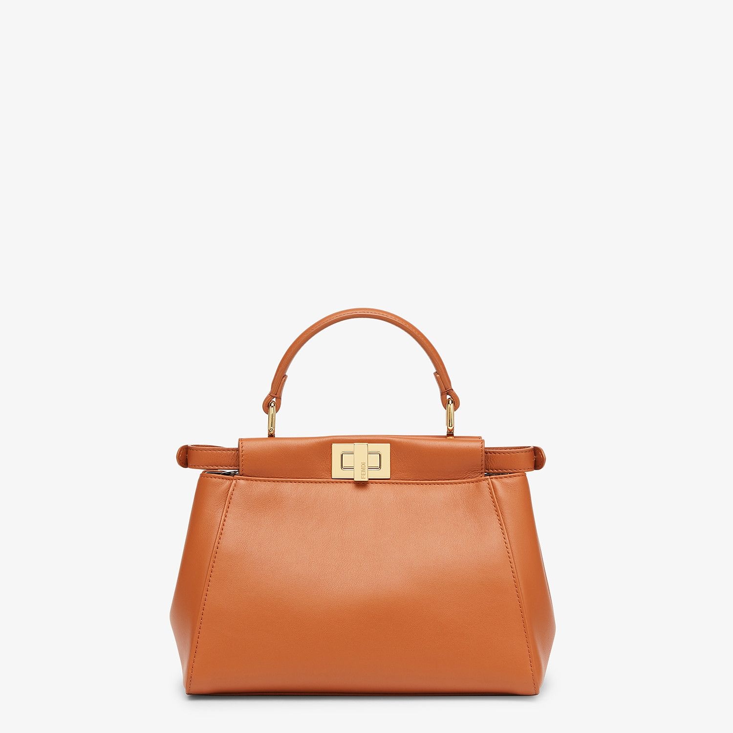 Brown nappa leather bag - 4