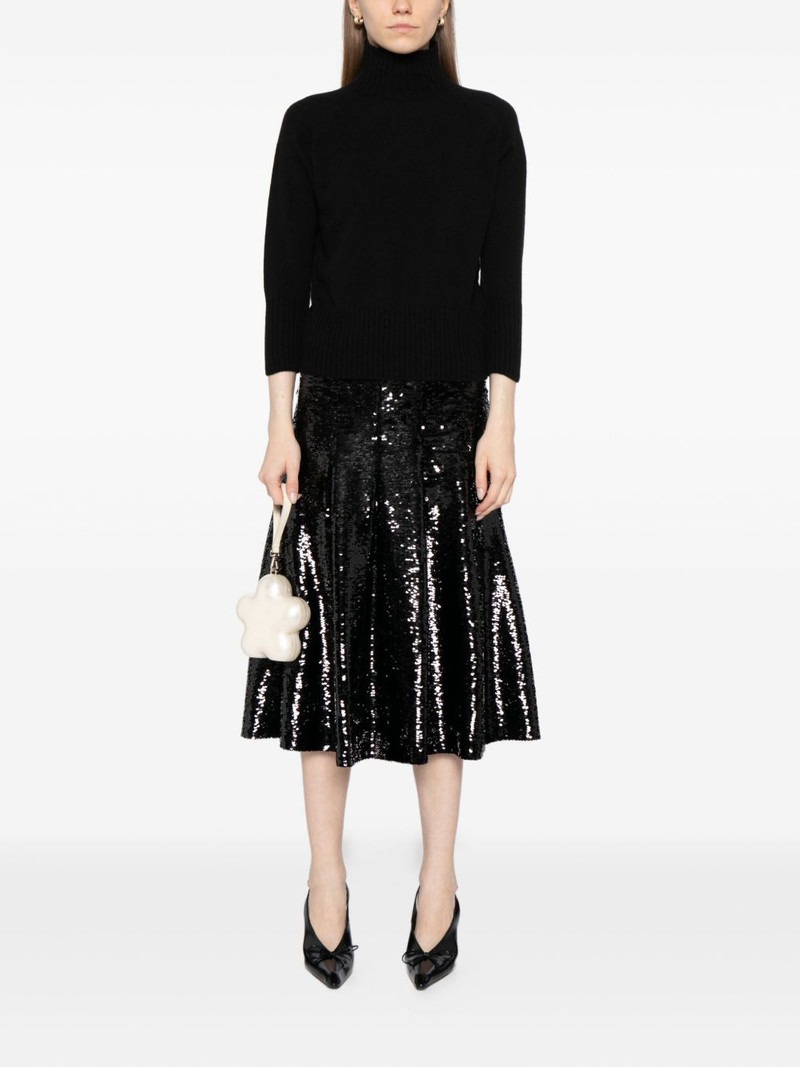 Simone Rocha cashmere high-neck top outlook
