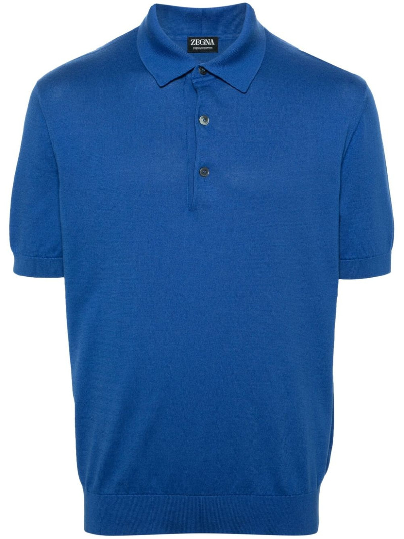 knitted polo shirt 1