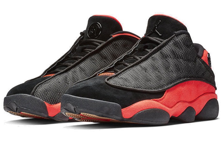 Air Jordan 13 Retro Low x CLOT 'Black Red' AT3102-006 - 3