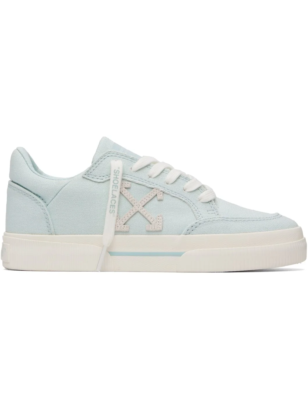 Blue Vulcanized Low Sneakers - 1