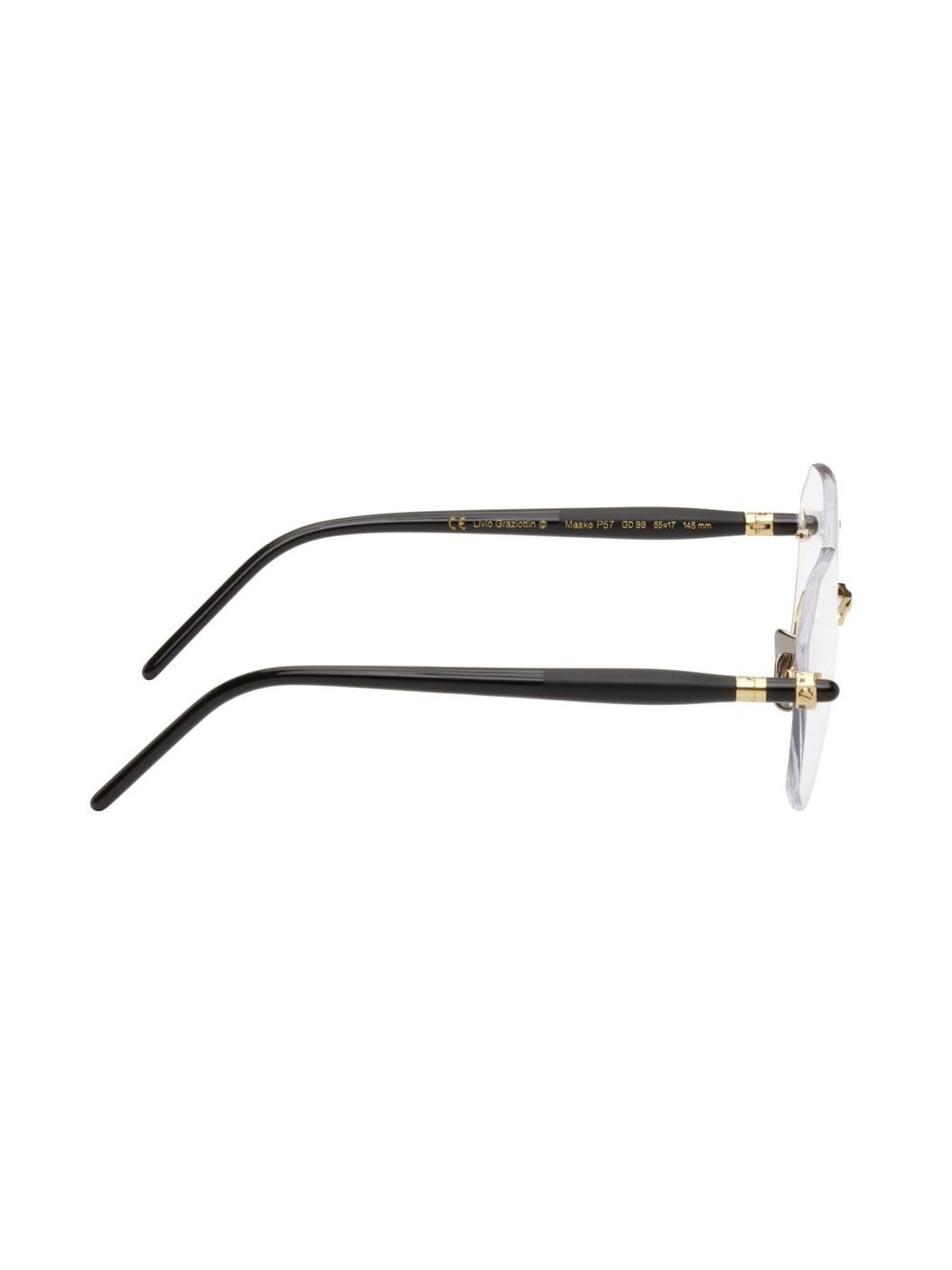 Black P57 Glasses - 2