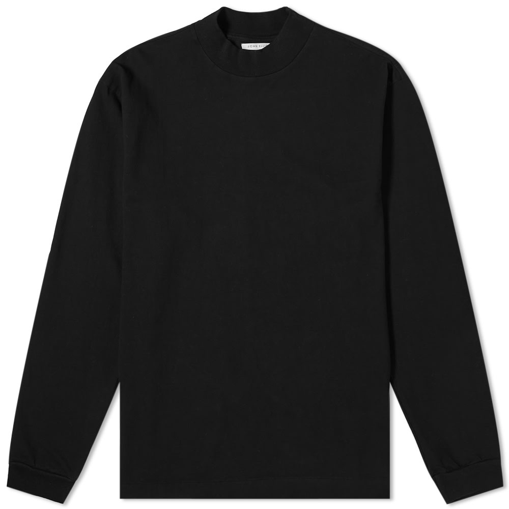 John Elliott Long Sleeve 900 Mock Tee - 1