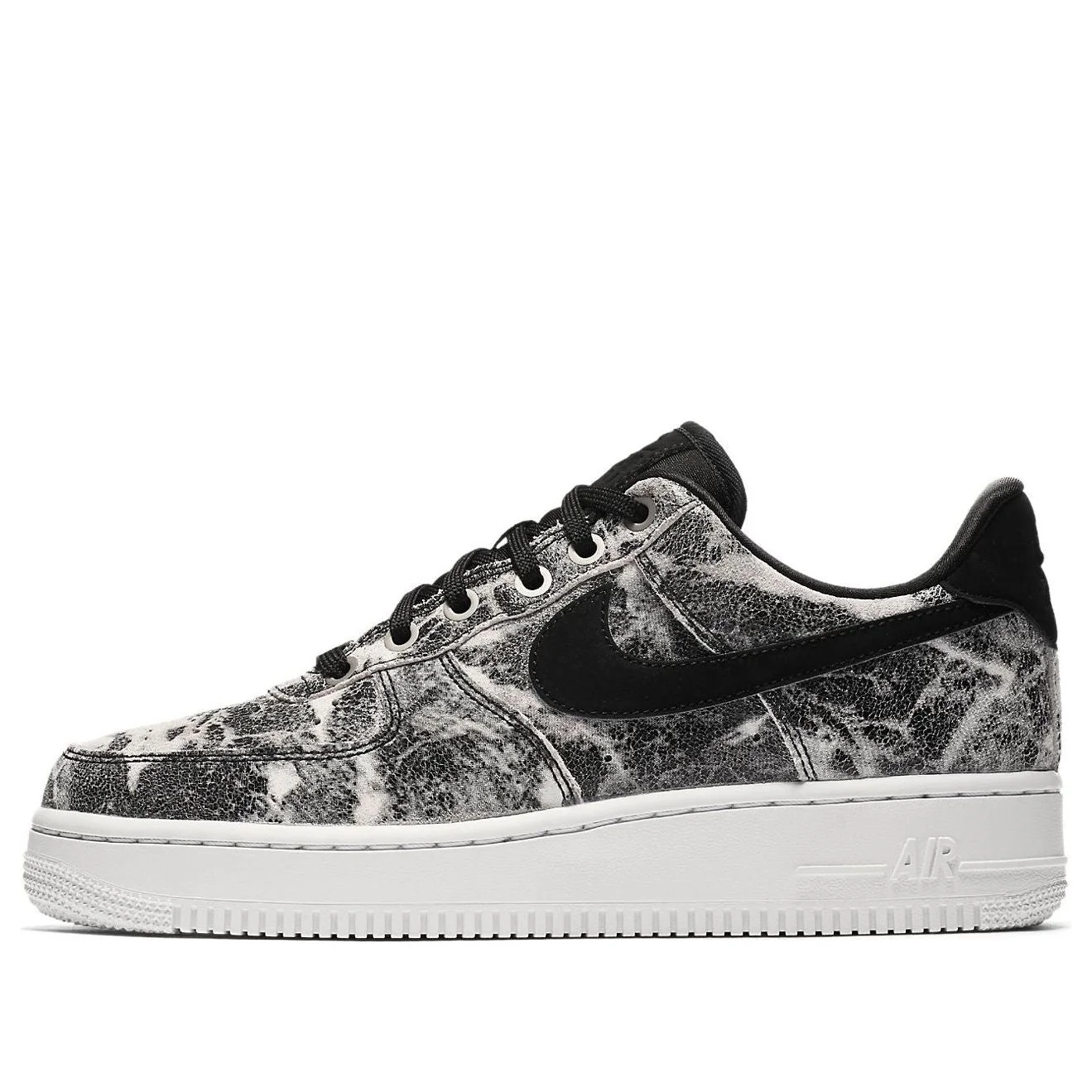 (WMNS) Nike Air Force 1 '07 LXX 'Black Metallic Pewter' AO1017-001 - 1