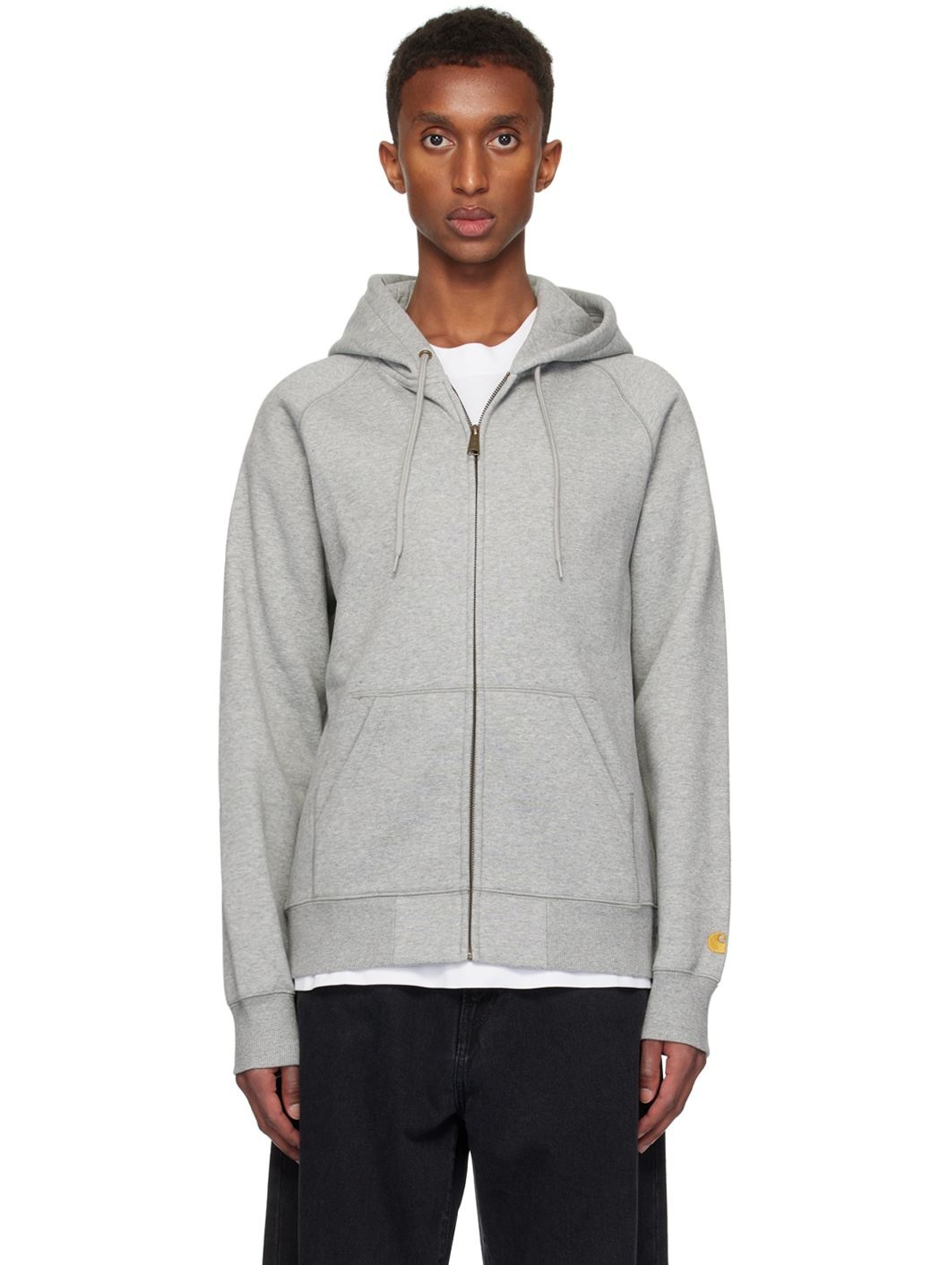 Gray Chase Hoodie - 1