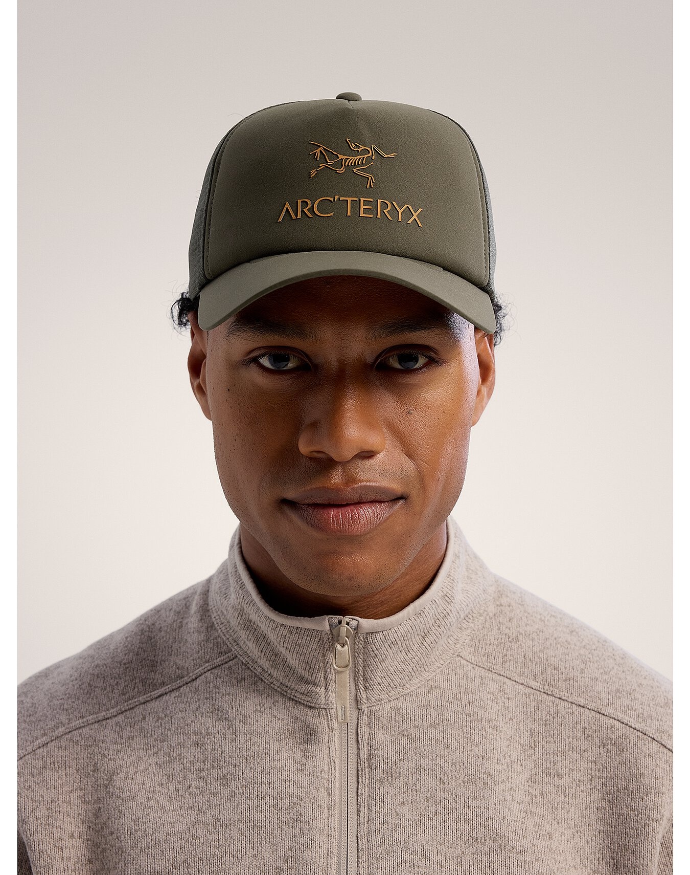 Bird Word Trucker Curved Hat - 2