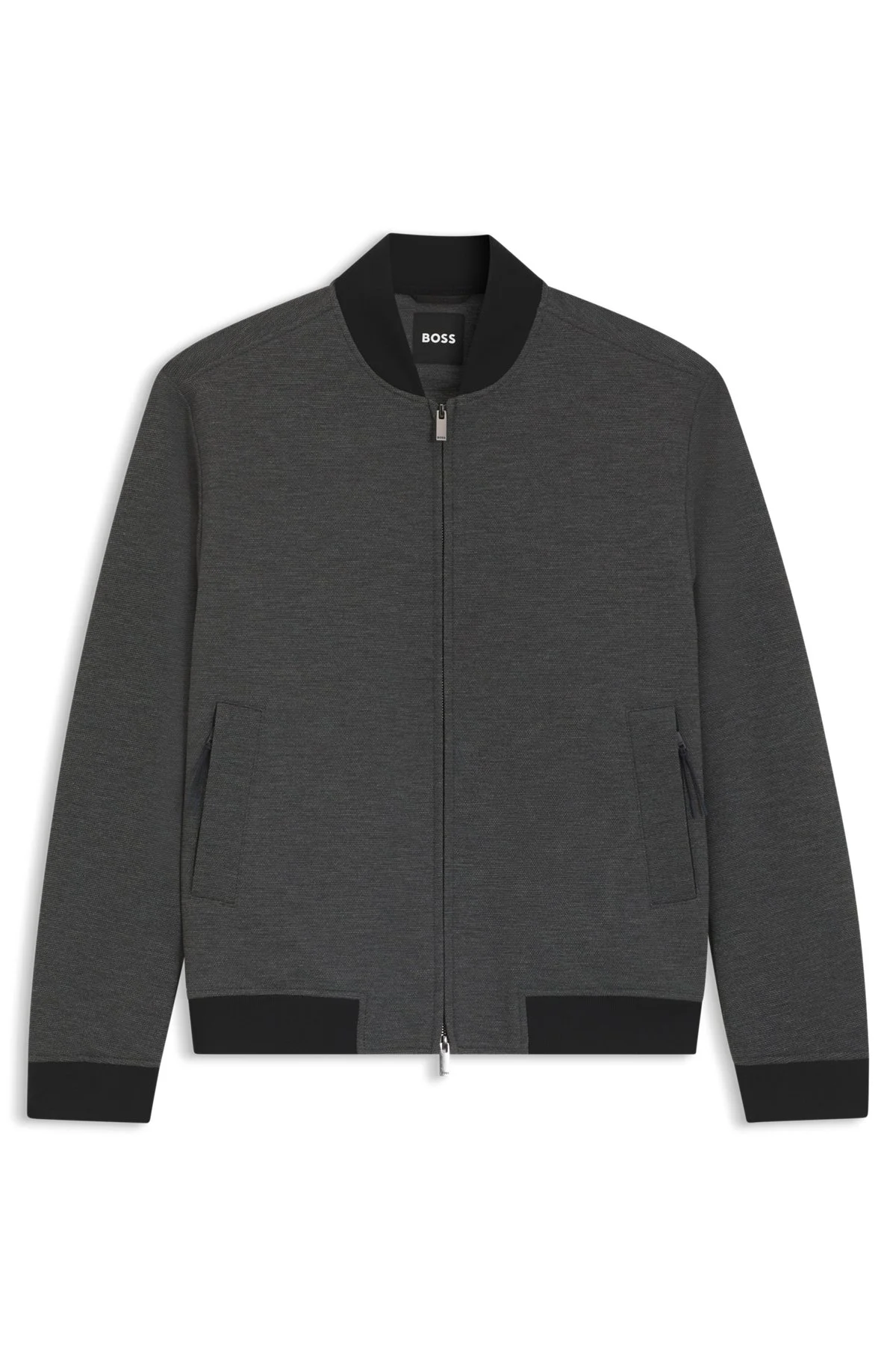 SLIM-FIT JACKET IN WRINKLE-RESISTANT FABRIC - 1