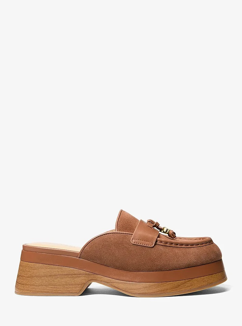 Zoe Suede Mule - 1