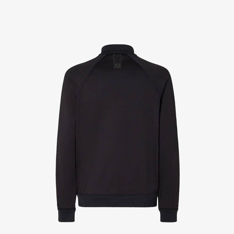 Sweatshirt Black technical cotton sweatshirt 2