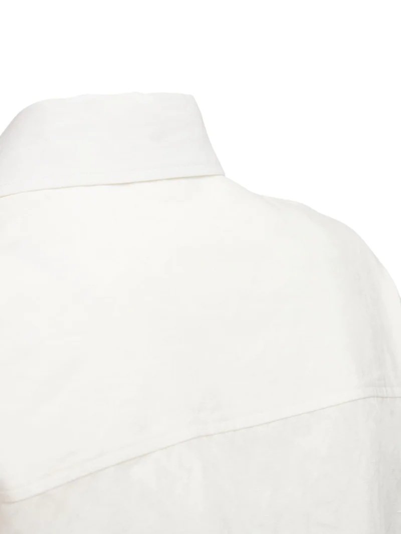 CLASSIC COTTON & LINEN SHIRT - 7