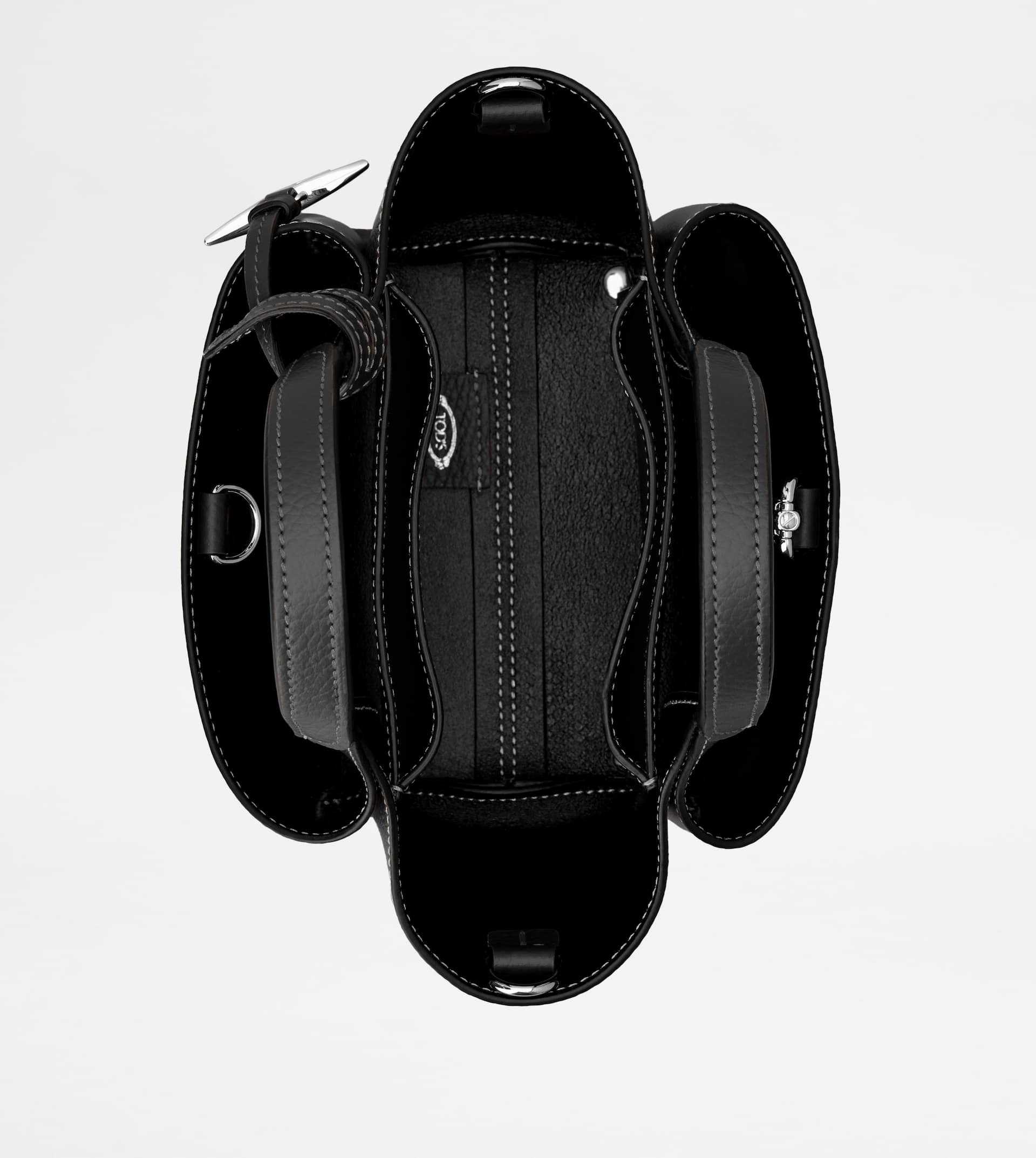 BAG IN LEATHER MICRO - BLACK - 4