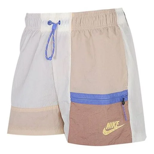 (WMNS) 나이키 스포츠웨어 아이콘 충돌 반바지 화이트 CJ2285-110 - 1