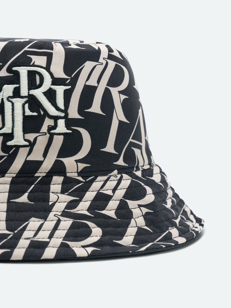 AMIRI REPEAT REVERSIBLE BUCKET HAT 3