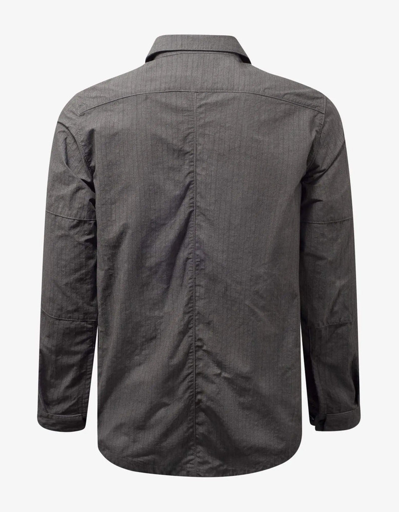 Stone Island Shadow Project Stone Island Shadow Project Grey Naslan Ripstop Overshirt outlook