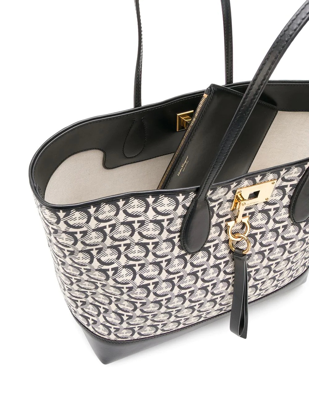 monogram jacquard tote - 5