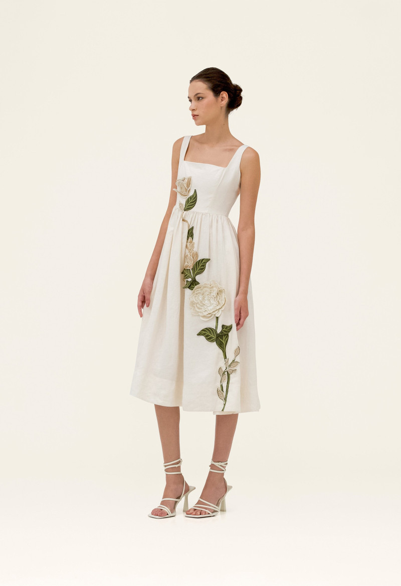 Miramar Gardenia Midi Dress 5
