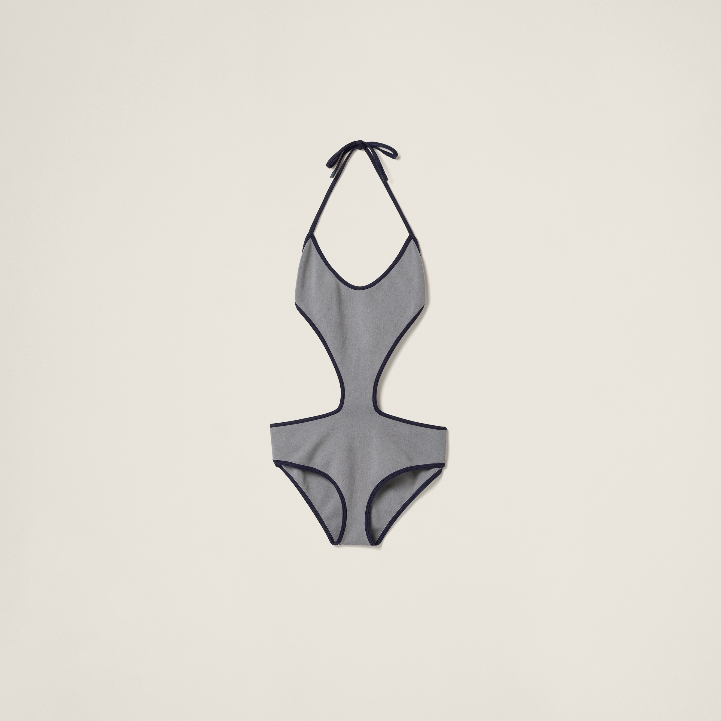 Technical knit swimsuit - 1