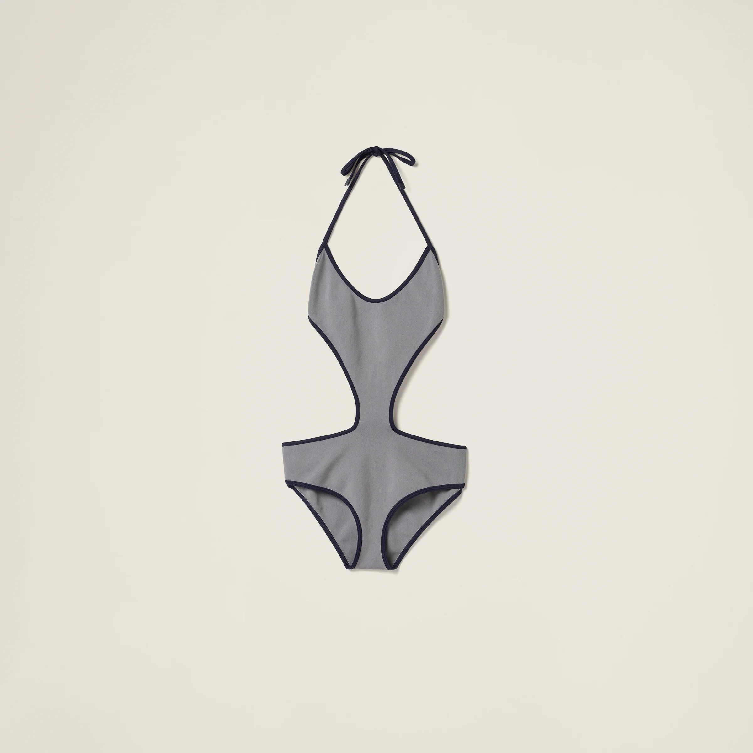 Technical knit swimsuit - 1