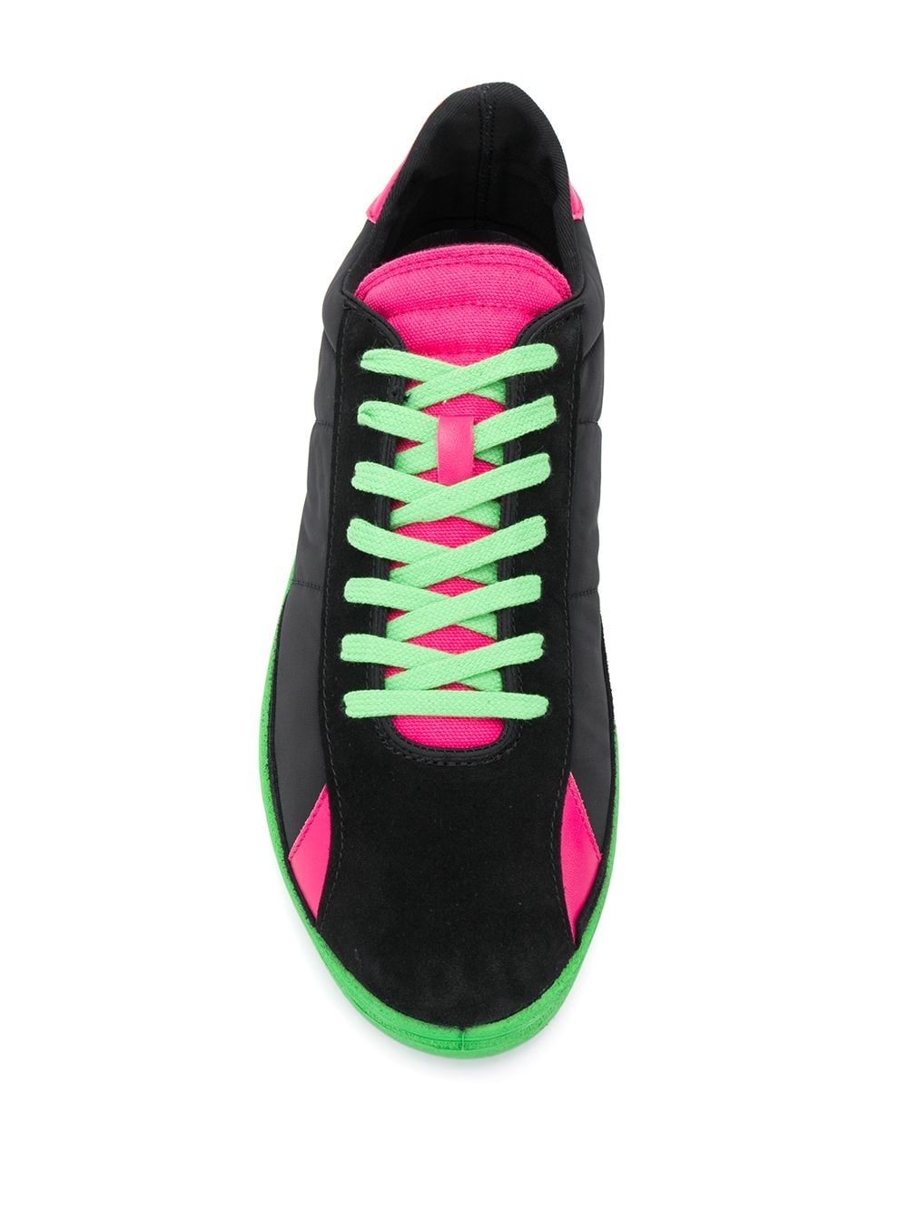 luminous detail panelled trainers - 4