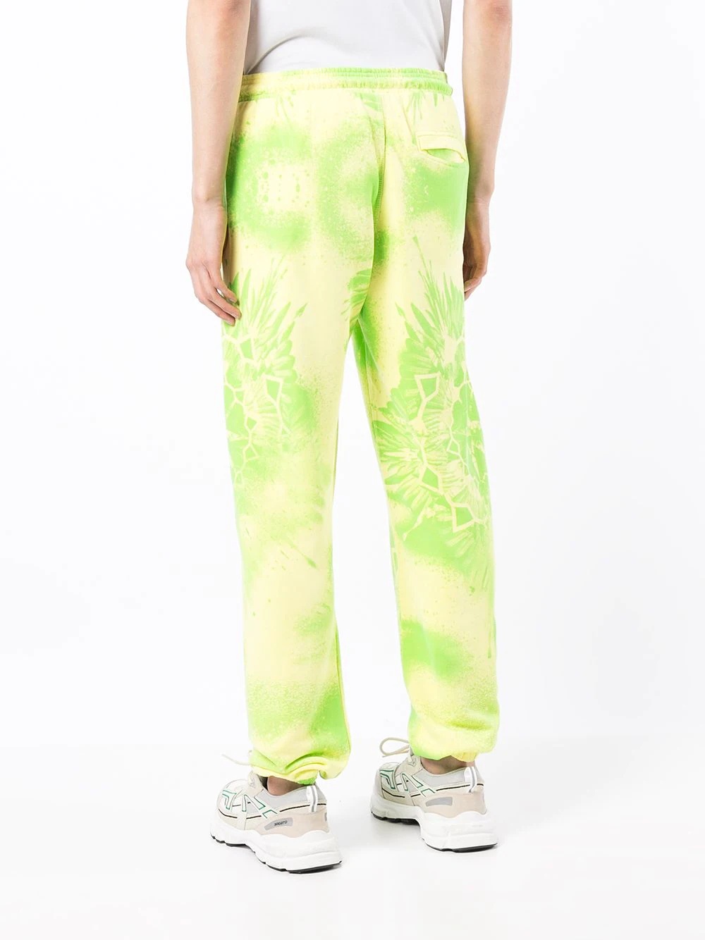 tie-dye track pants - 4