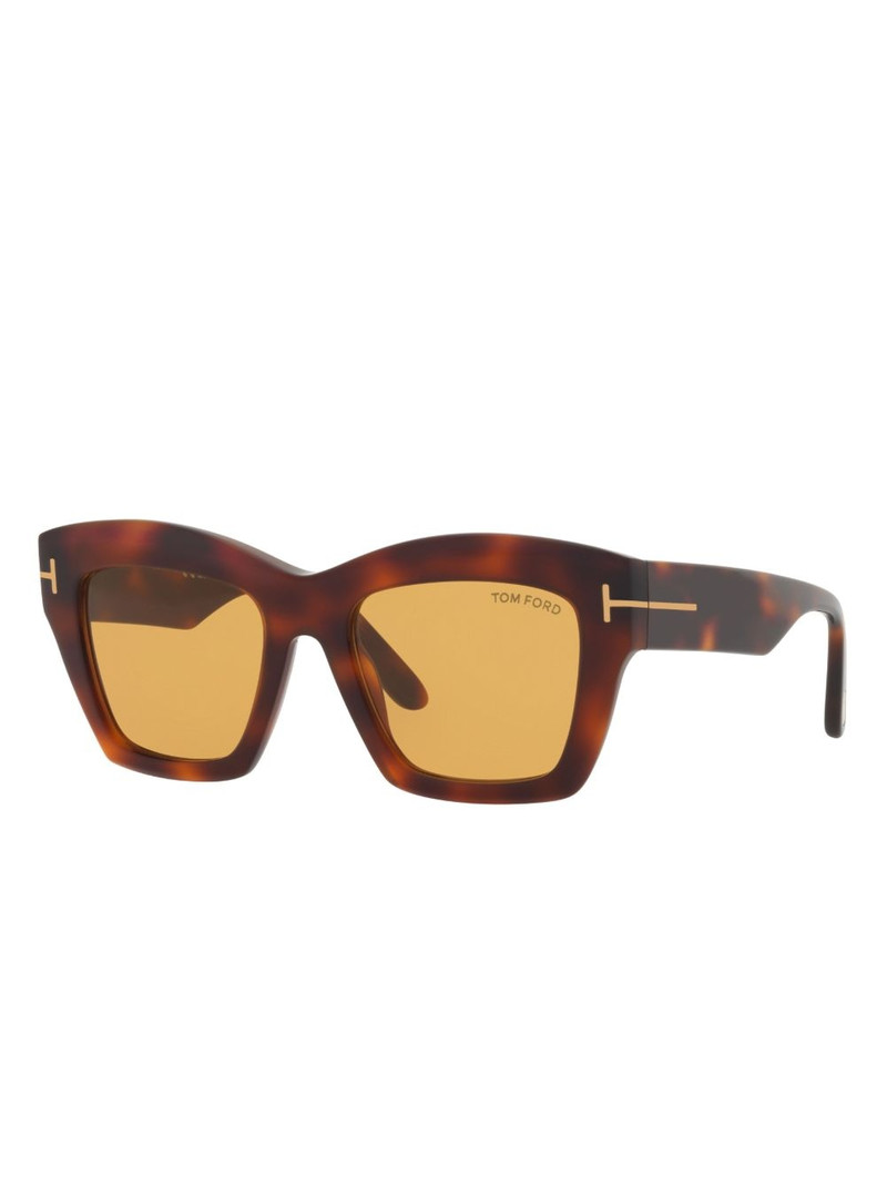 TOM FORD oversize-frame sunglasses outlook