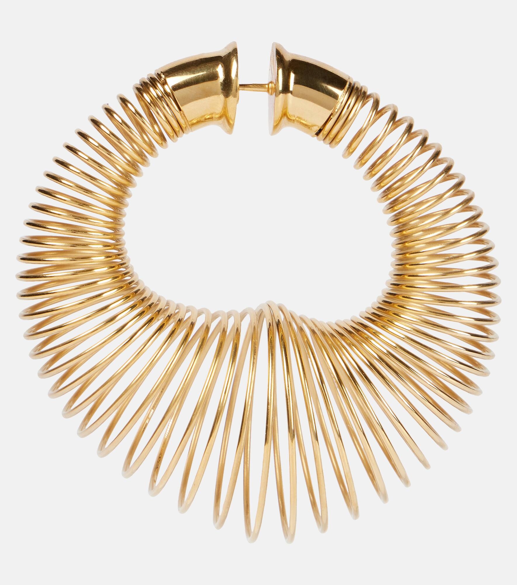 Spiral hoop earrings - 2