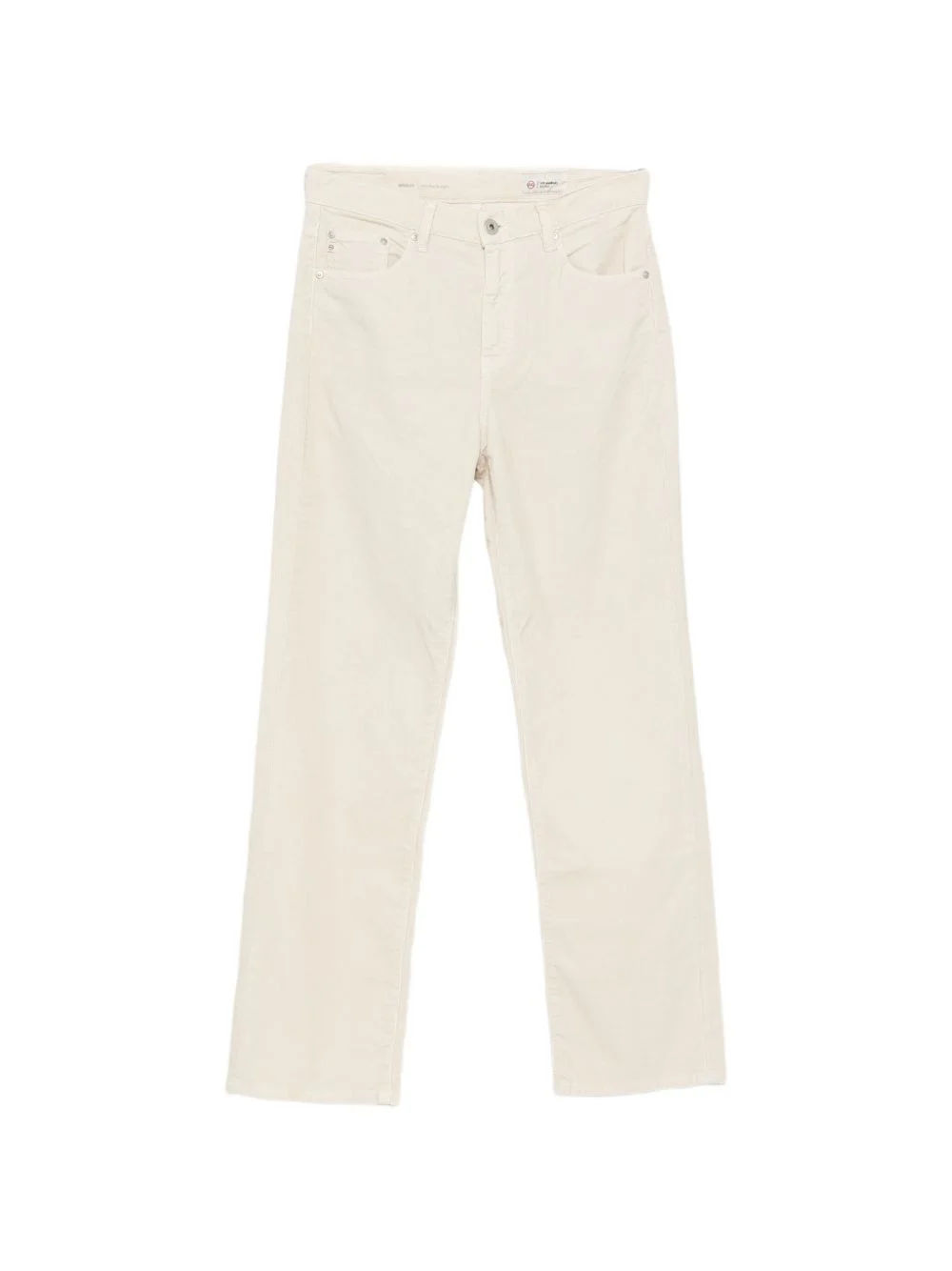 Brinley logo-patch straight-leg jeans - 1