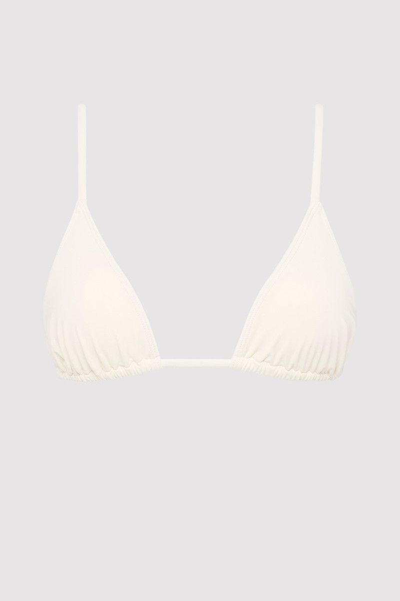 Triangle Bikini Top - Off White 1