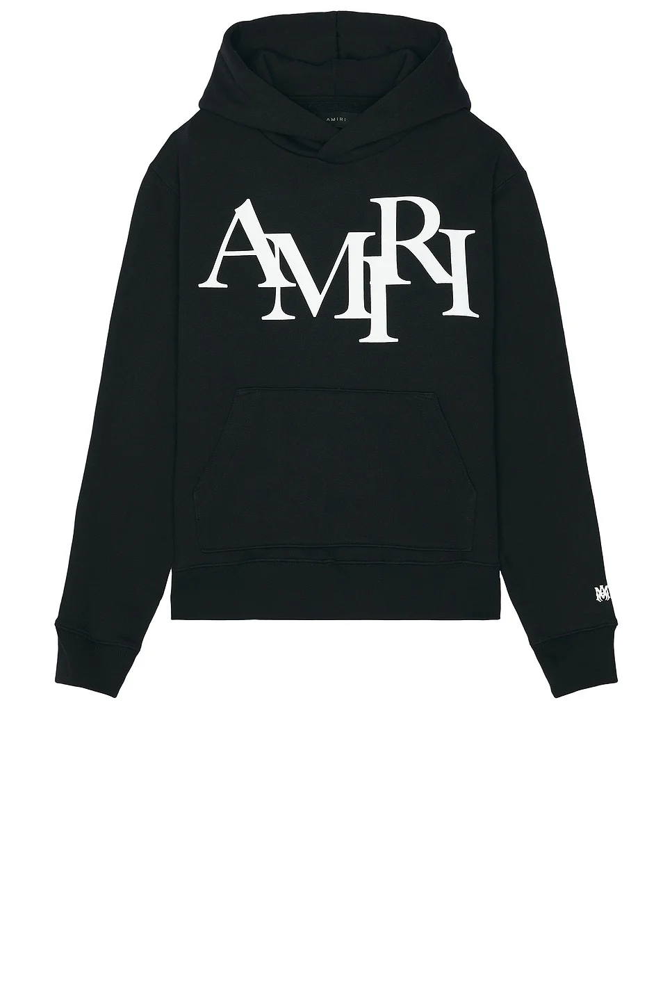 Staggered Logo Hoodie - 1
