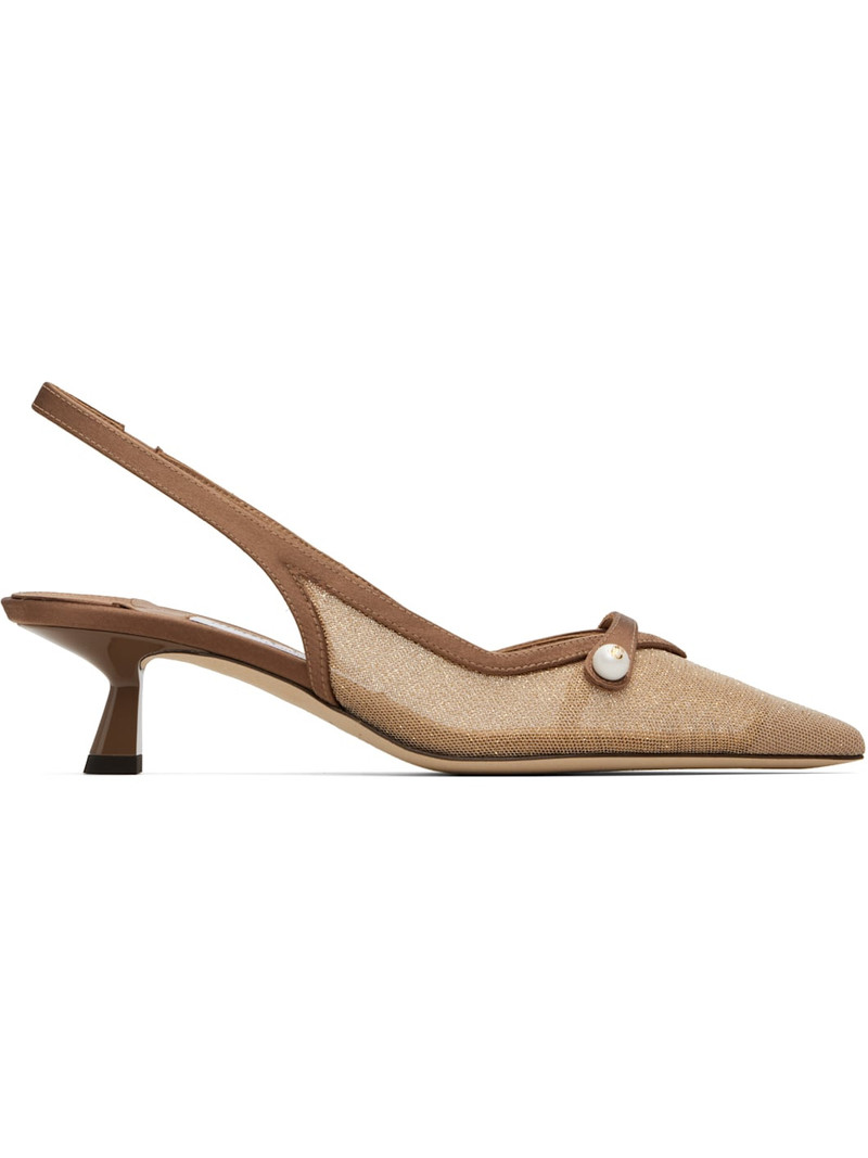 Brown Amita 45 Heels 1