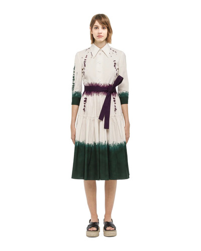 Prada Stretch cotton poplin dress outlook