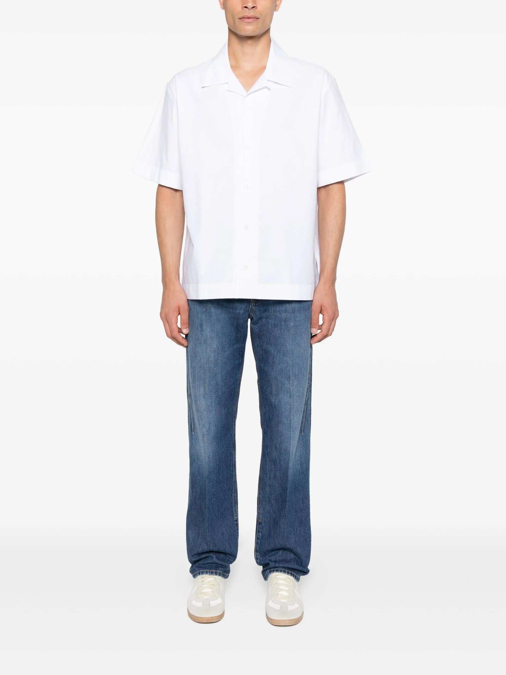 logo-embroidered jeans - 2