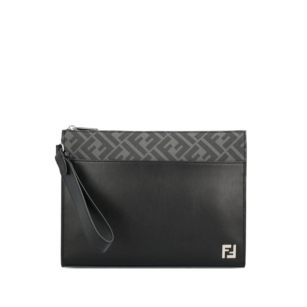 Fendi Black Clutch Bags Men - 1