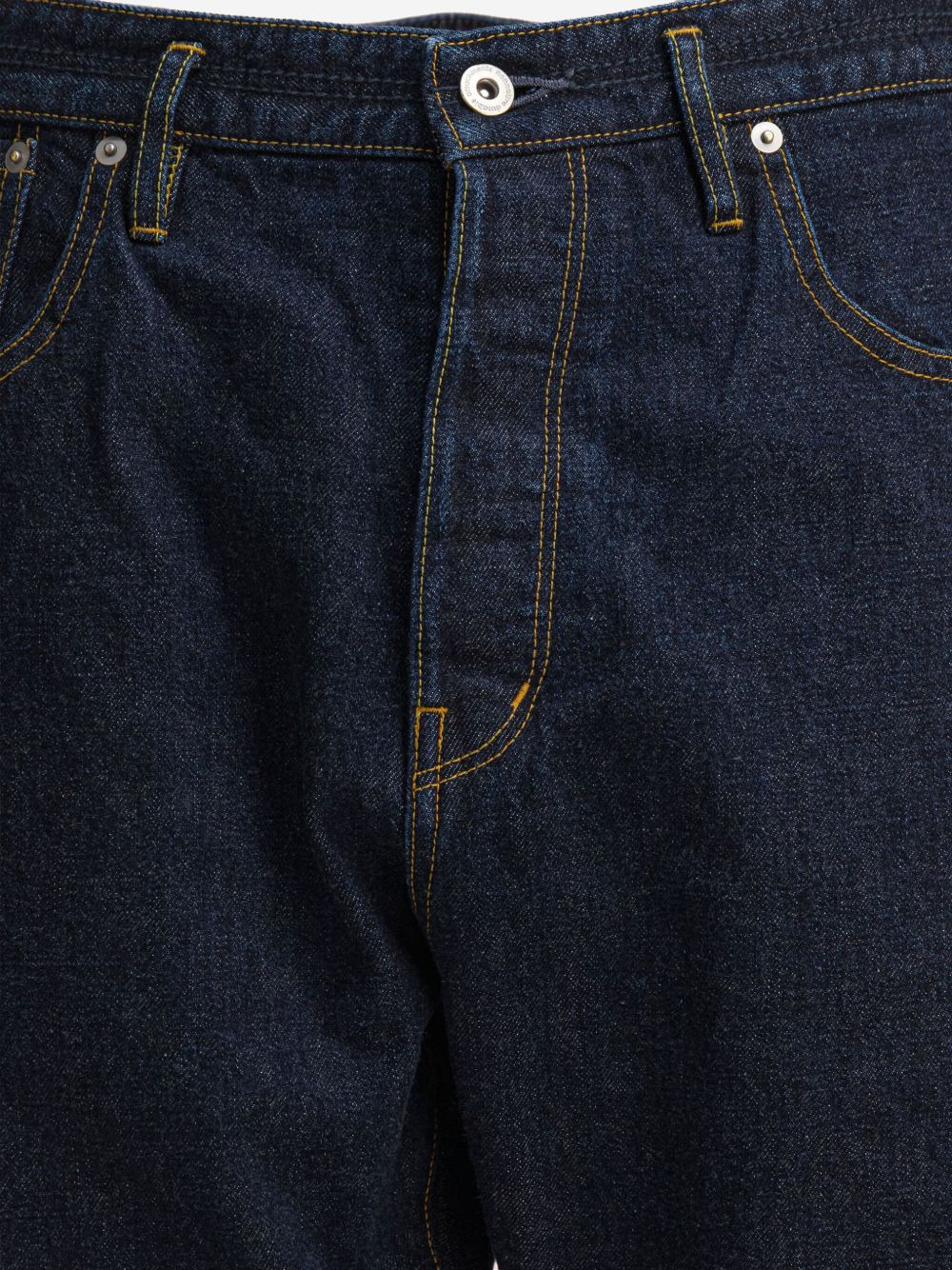 button-fly jeans - 4