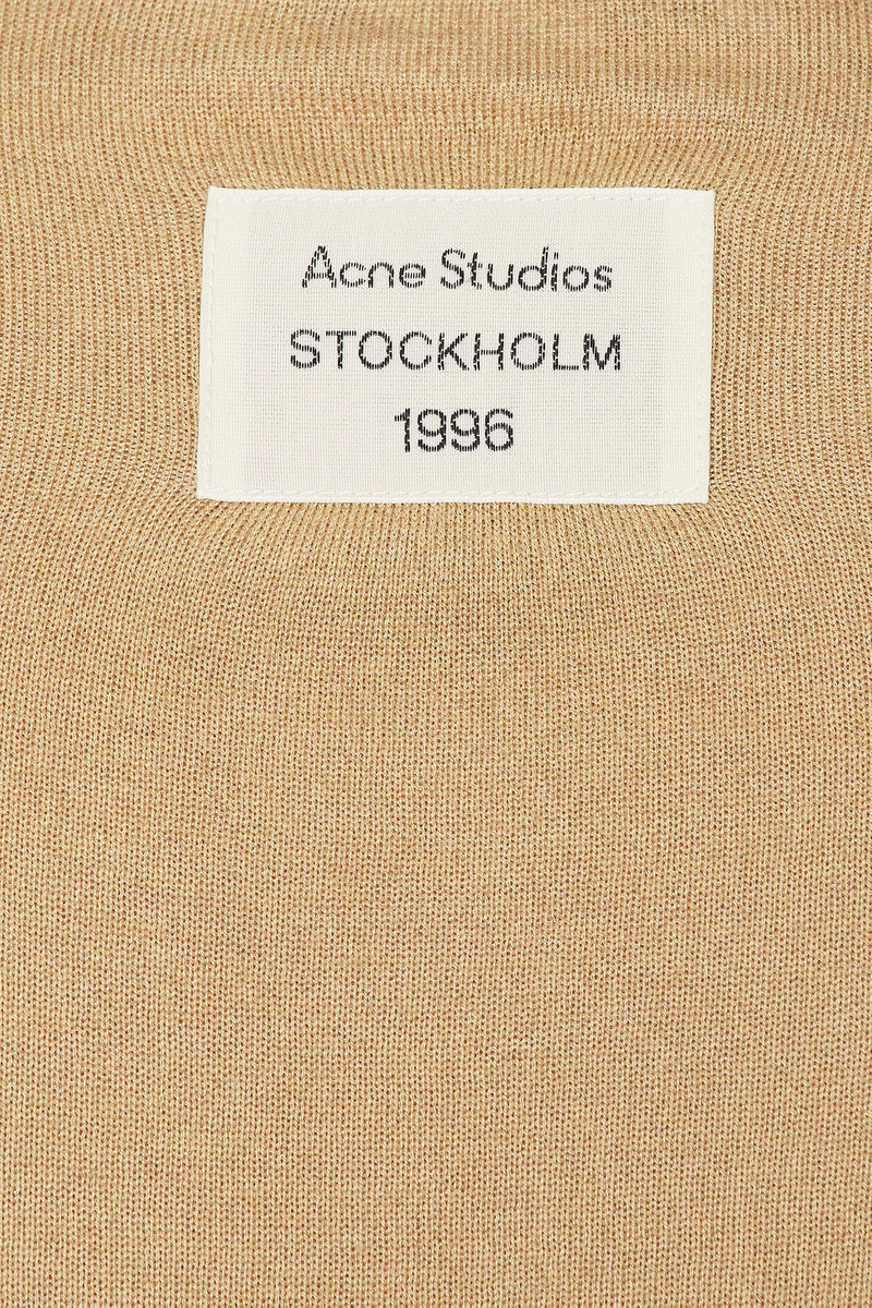 Acne Studios Kreien Silky Wool Top outlook