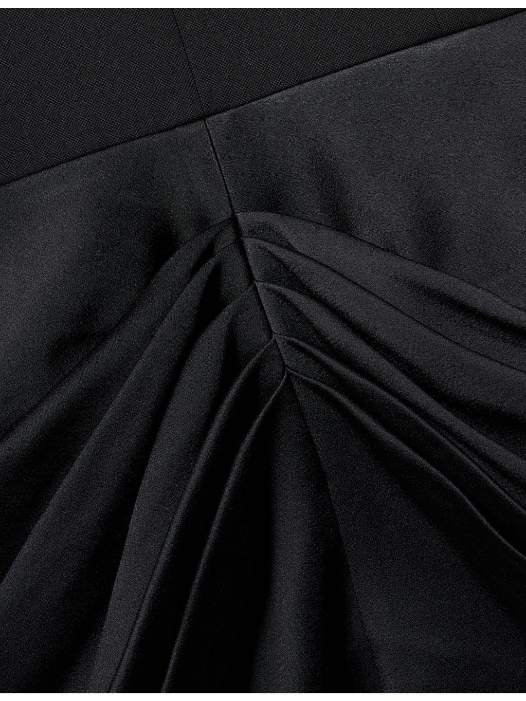Draped Evening Peak-Lapels Wool Blazer - 6