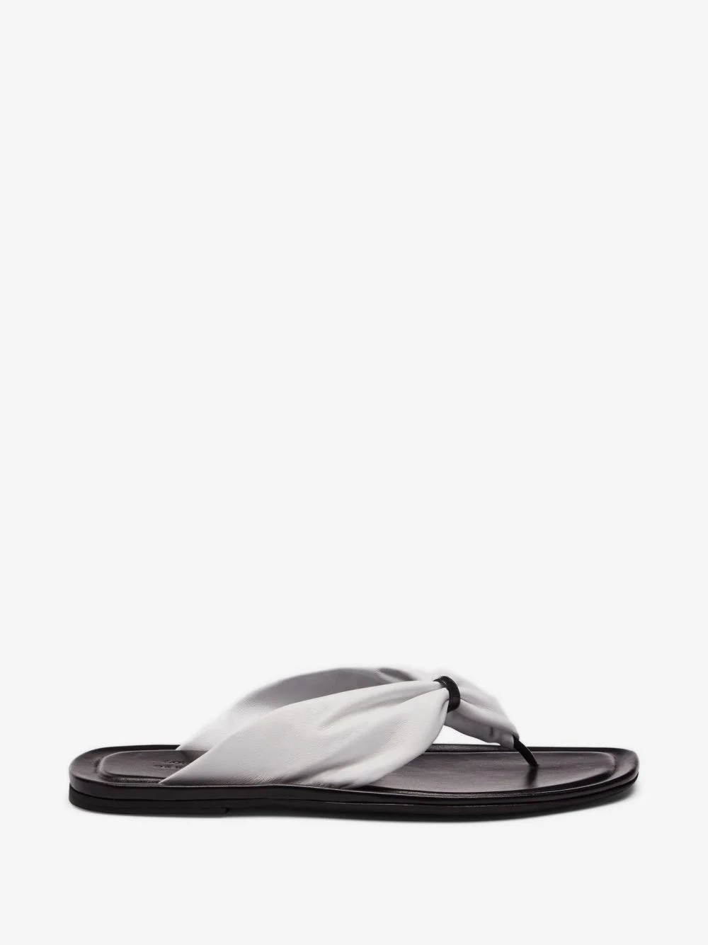 nappa-leather knot sandals - 1