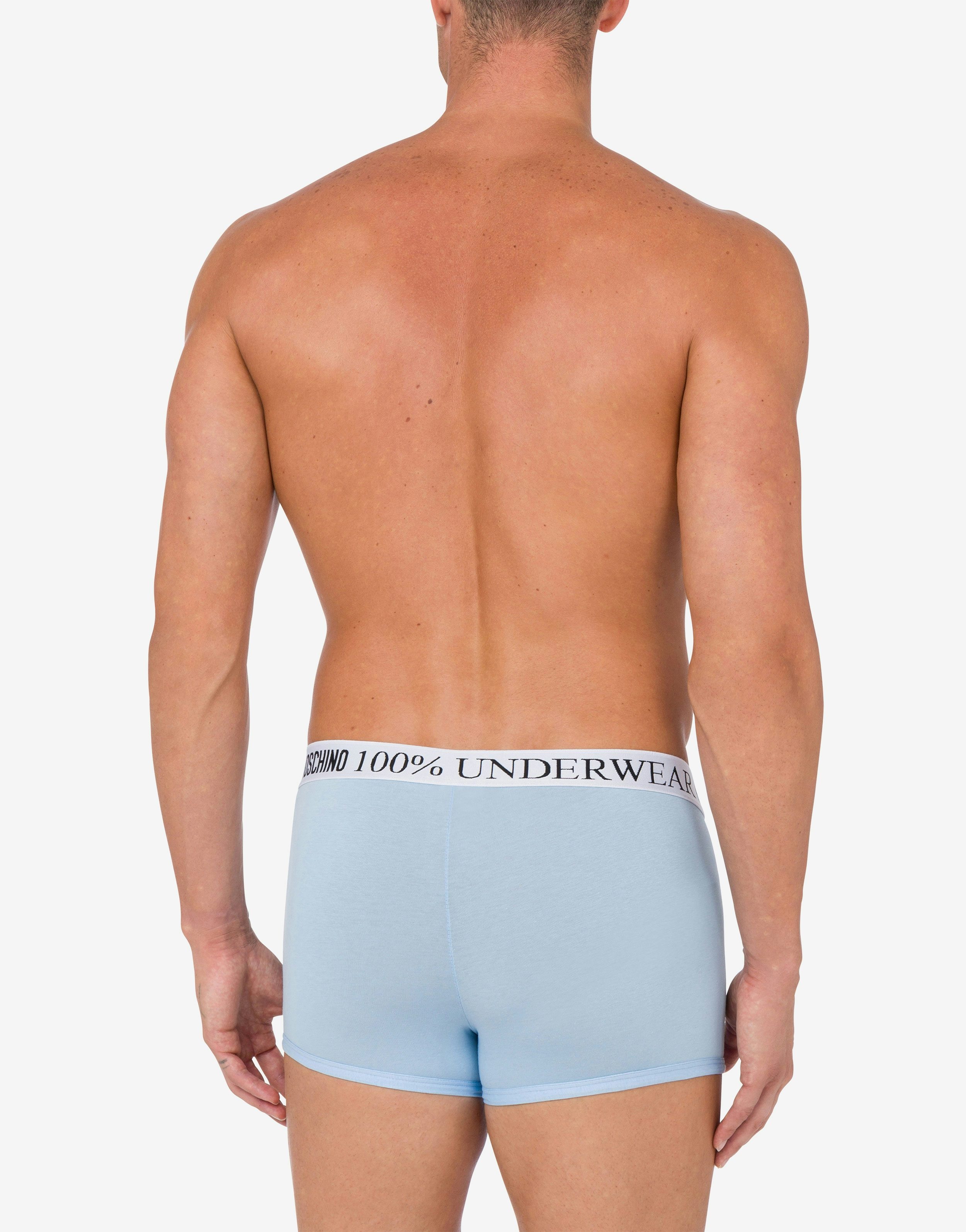 BOXER IN STRETCH JERSEY 100% MOSCHINO - 3