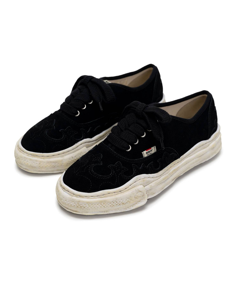 "BAKER" OG Sole Western Detail Suede Low-top Sneaker 15