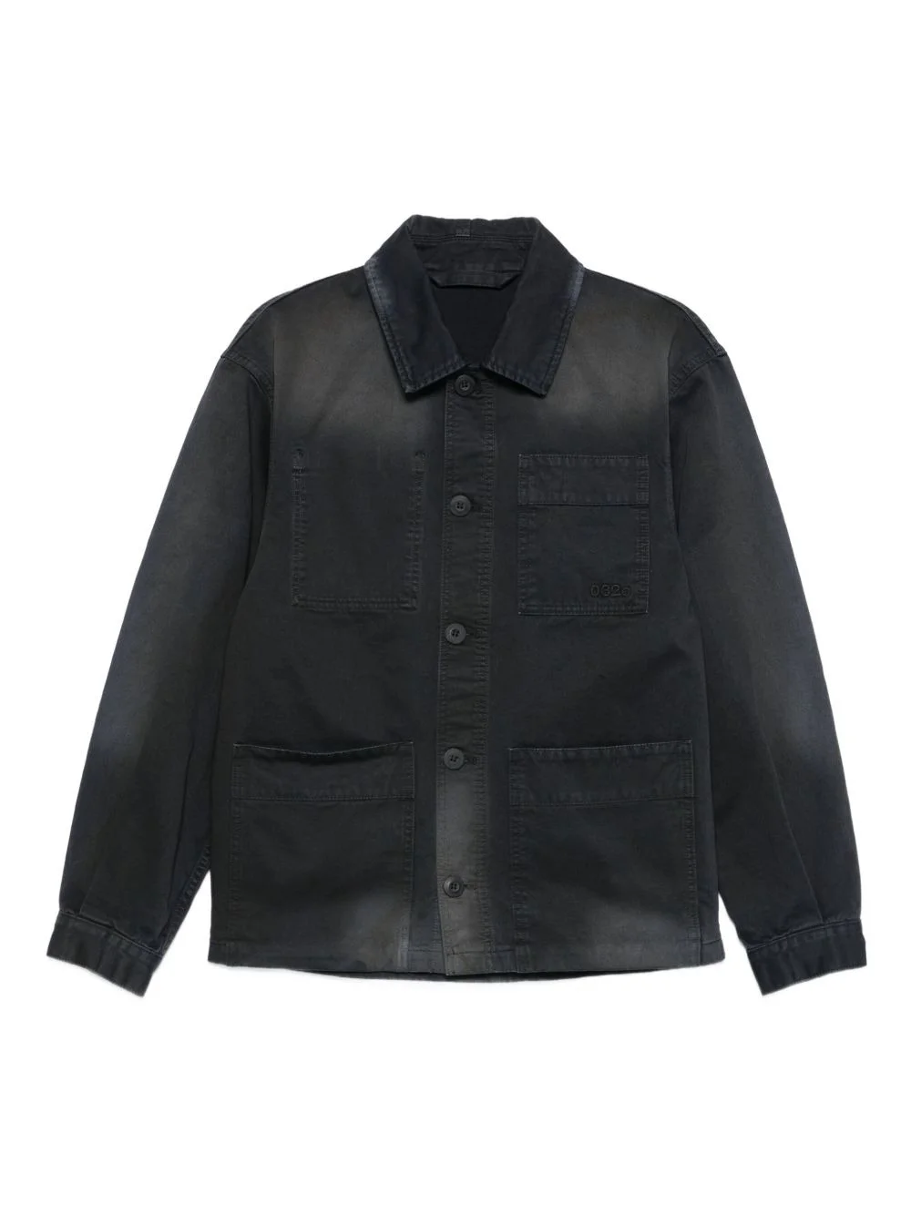 buttoned pocket jacket - 1