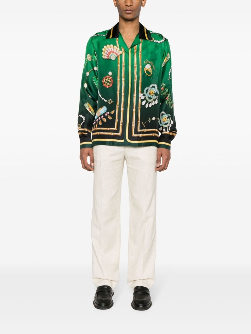 La Boite A Bijoux silk shirt - 2