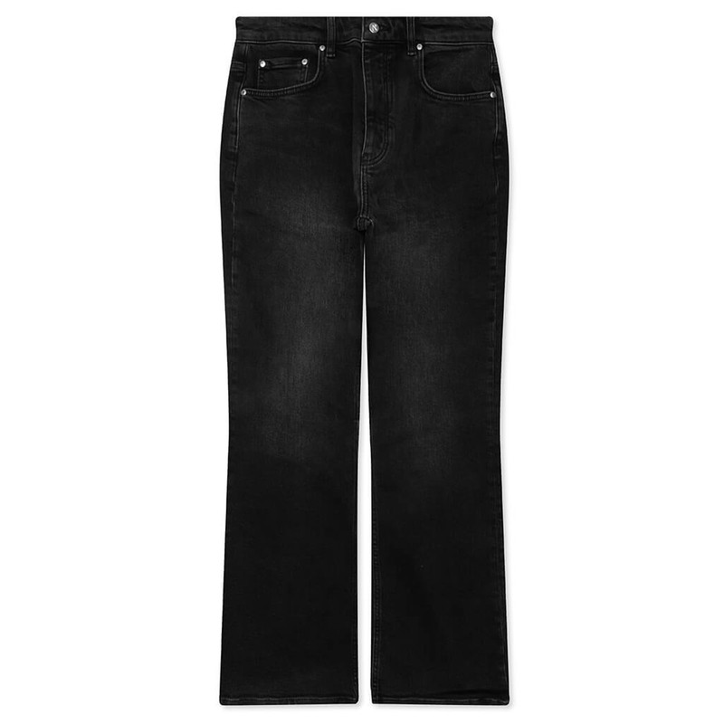 BOOT CUT DENIM - AGED BLACK 1