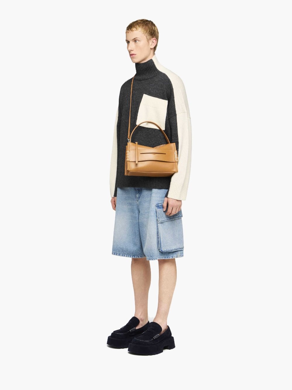 CARGO DENIM SHORTS - 4