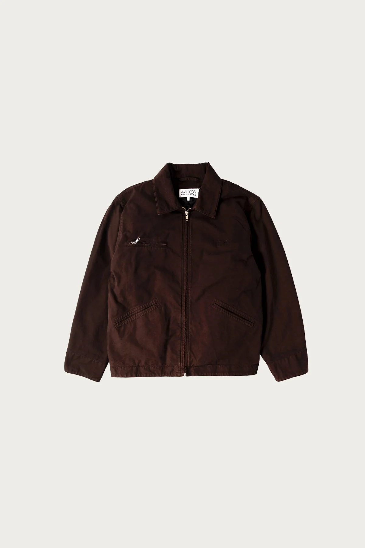 Numerals Work Jacket - Chocolate Brown - 1